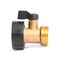 Thrifco Plumbing Brass 3/4 Inch Shut-Off Coupling 4403381 - alternate 3